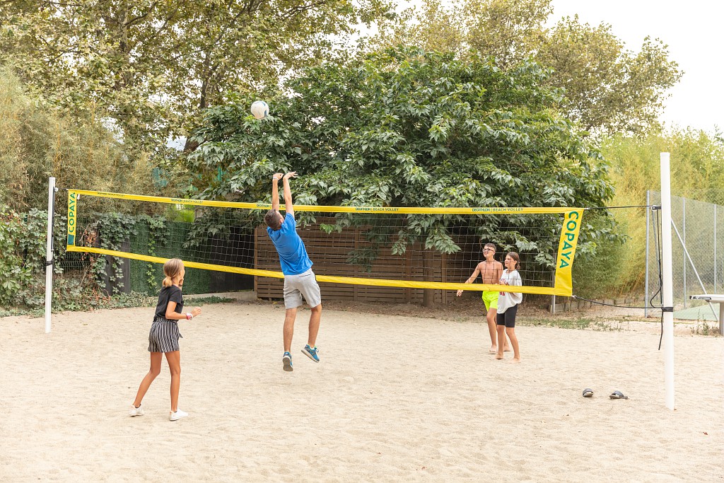 Beach Volley au camping