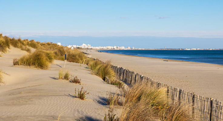 plage de la grande motte Pyr&eacute;n&eacute;es orientales