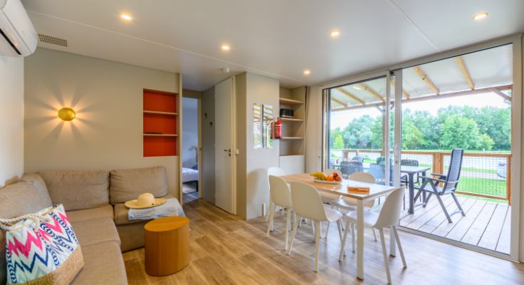 La Chapelle mobil-home Ultimate salon